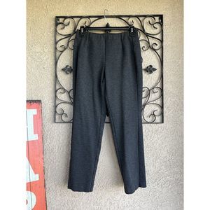 J. Jill ponte slim leg pants - gray - size XS